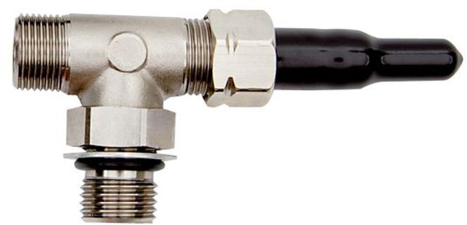 Hovedbilde T-stykke for styresylinder m o-ring/mutter