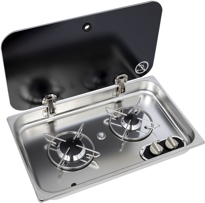 Hovedbilde Stainless Steel Hob 2 gasskoketopp