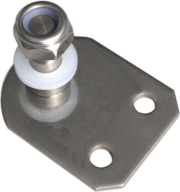 Hovedbilde 1852 Gassdemperbrakett 316, 45x35 mm 8 mm