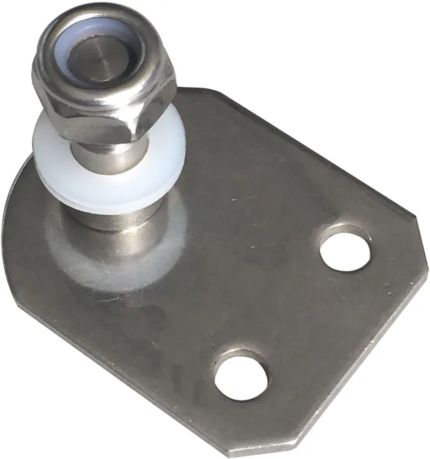 Hovedbilde 1852 Gassdemperbrakett 316, 45x35 mm 8 mm