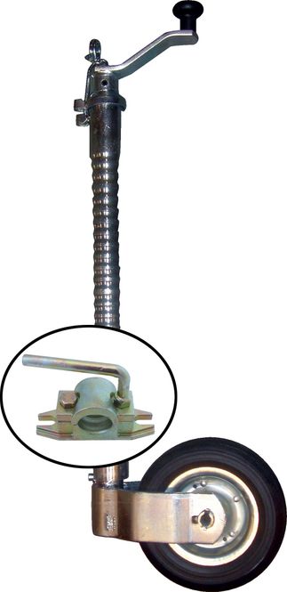 Hovedbilde Nesehjul forsterket 48 mm