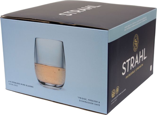 Hovedbilde Strahl Vinglass u/stett gavepakke 247ml 4 stk