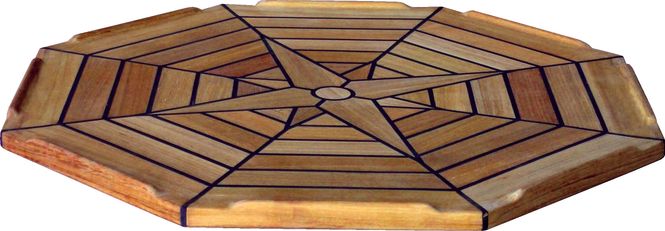 Hovedbilde Bordplate Nautic Star, åttekantet Ø 55 cm