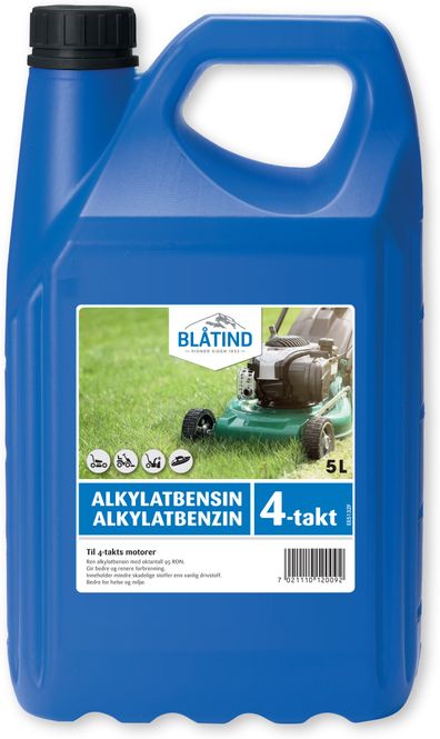 Hovedbilde Blåtind Alkylatbensin 4T miljøbensin 5 l