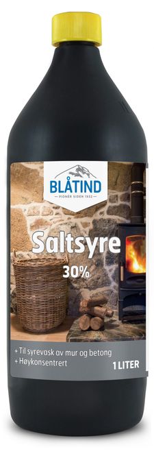 Hovedbilde Blåtind Saltsyre 1 l