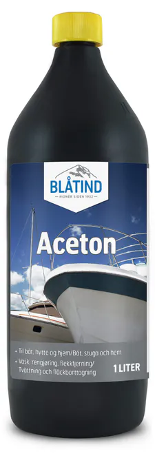 Hovedbilde Blåtind Aceton 1 l