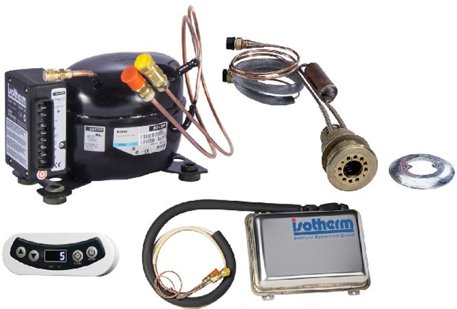 Hovedbilde Isotherm ITC+ vannkjølt kjøleenhet 100/35 l