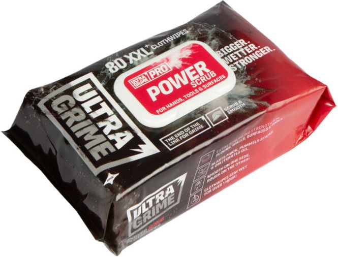 Hovedbilde Ultragrime Power Scrub håndrensservietter