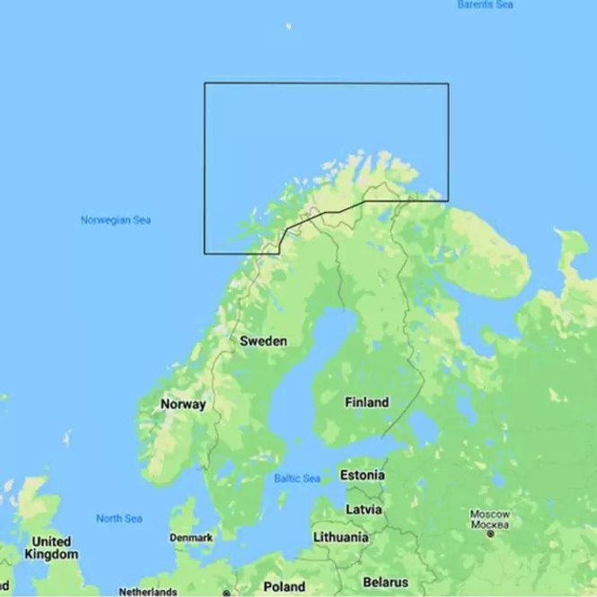 Hovedbilde C-Map Discover Bodø til Kirkenes