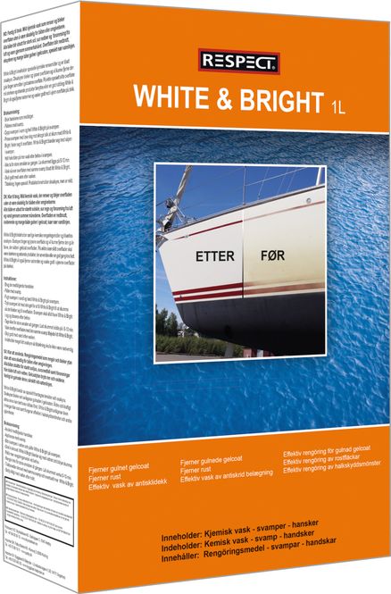 Hovedbilde Respect Skrogvask White & Bright kit