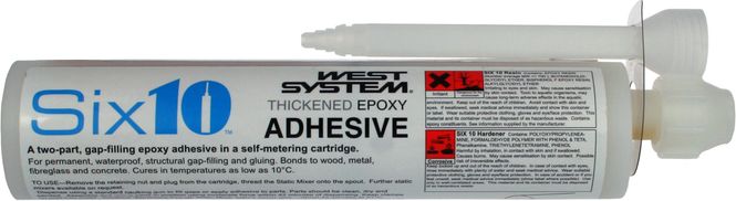 Hovedbilde Six 10 Epoxy, selvblandende patron, 190 ml