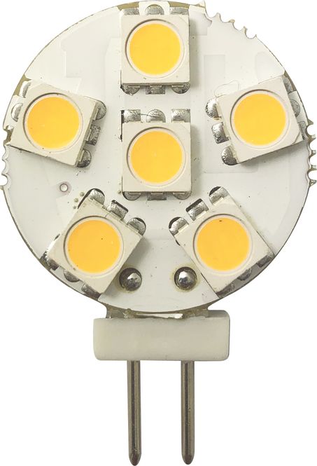 Hovedbilde 1852 LED G4 Sidepin varmhvit spotpære 2-pk