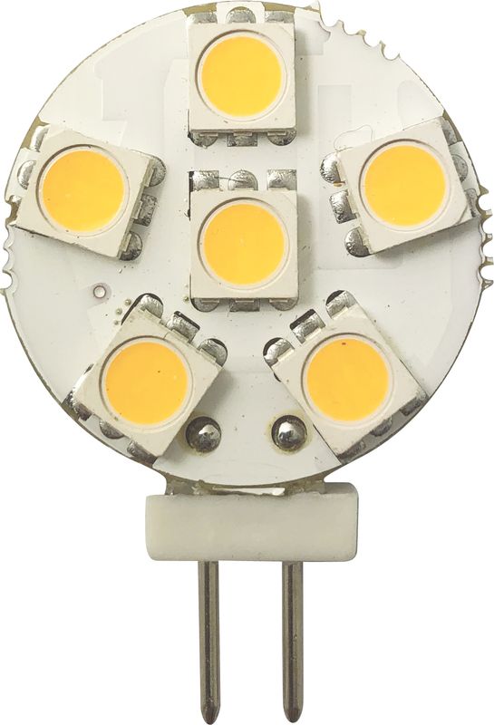 1852 LED G4 Sidepin varmhvit spotpære 2-pk