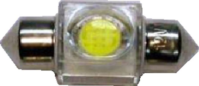 Hovedbilde LED-pære, festoon Bright LED 12V T10