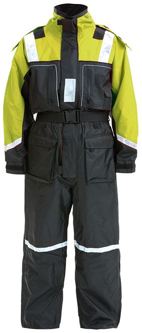 Hovedbilde 1852 Flytedress svart m/fluor gul