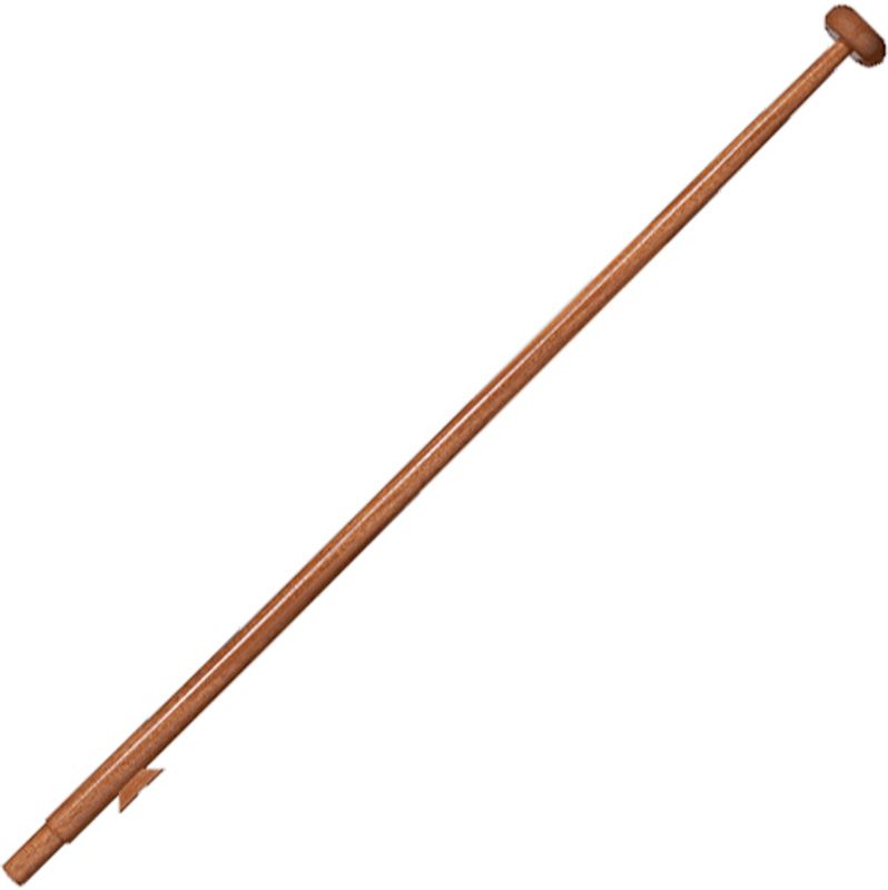 Flaggstang, lakkert mahogny