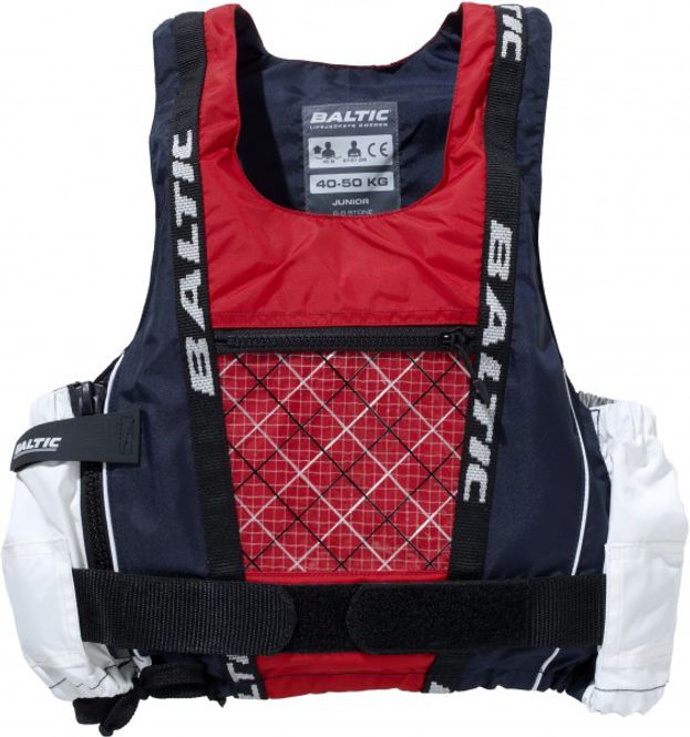 Hovedbilde Baltic Dinghy Pro flytevest, marin/rød/hvit