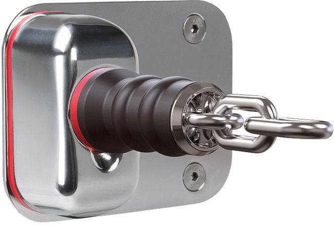 Hovedbilde Quick Autostop Kit m/rustfri plate til Balder ...