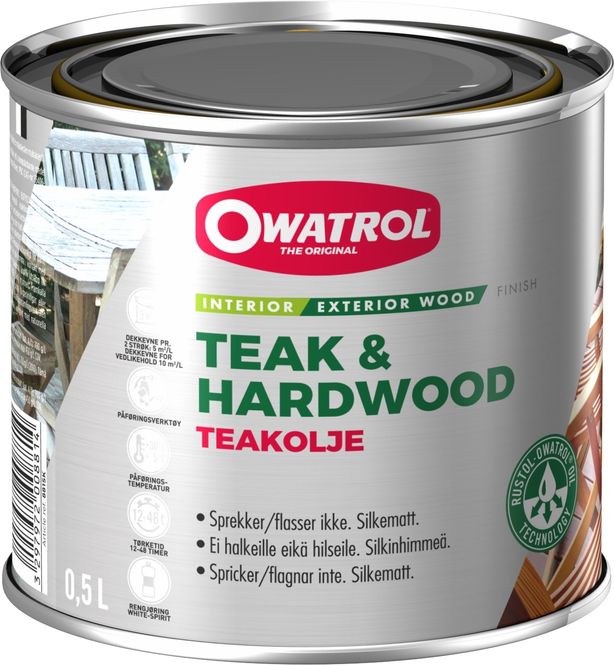 Hovedbilde Owatrol Teakolje matt