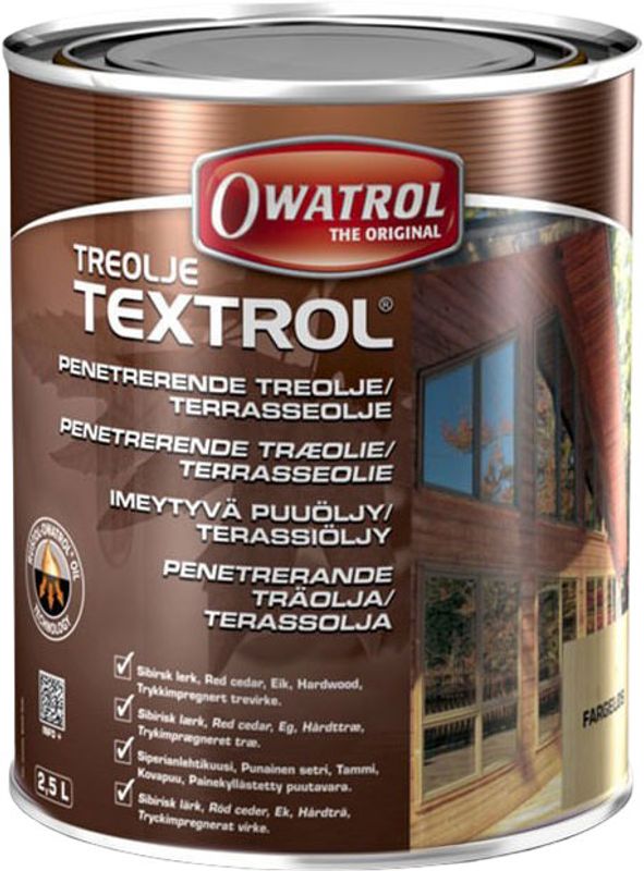 Owatrol Textrol Bryggeolje