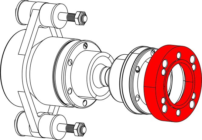 Hovedbilde Mellomring/adapter til HD113